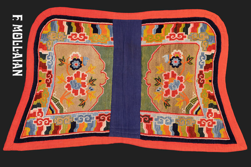 Antique Tibetan Rug n°:80186613